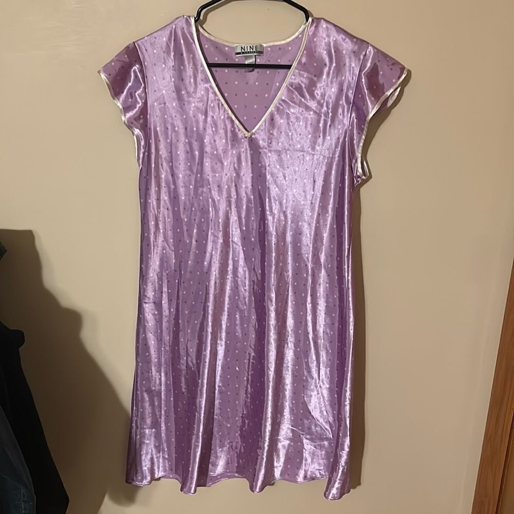 Nine Company Purple night gown